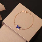 [Marin]Hollow Design Four-Leaf Clover Flower Shape Ring
