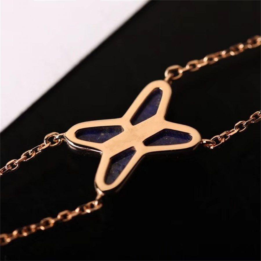 [Marin]Bague forme de fleur trèfle à quatre feuilles ajourée