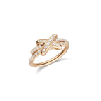 [Marin]BAGUE EN OR ROSE ET DIAMANT