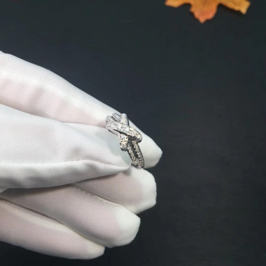 [Marin]JEUX DE SILVER DIAMOND RING