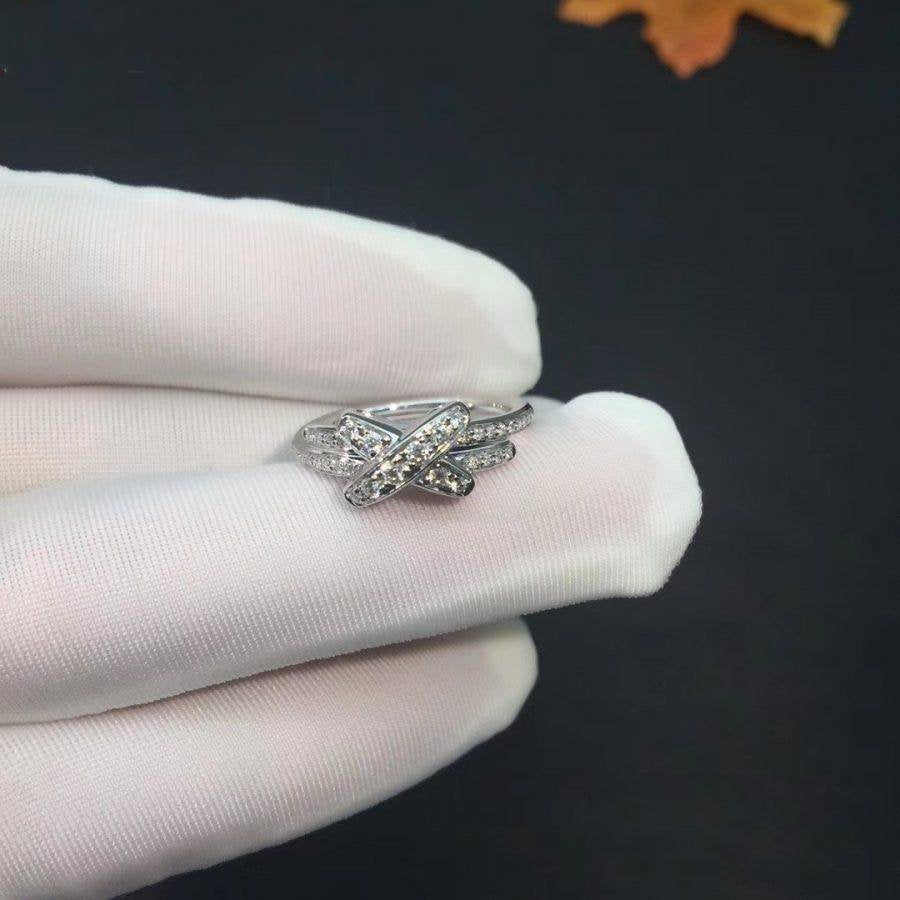 [Marin]JEUX DE SILVER DIAMOND RING