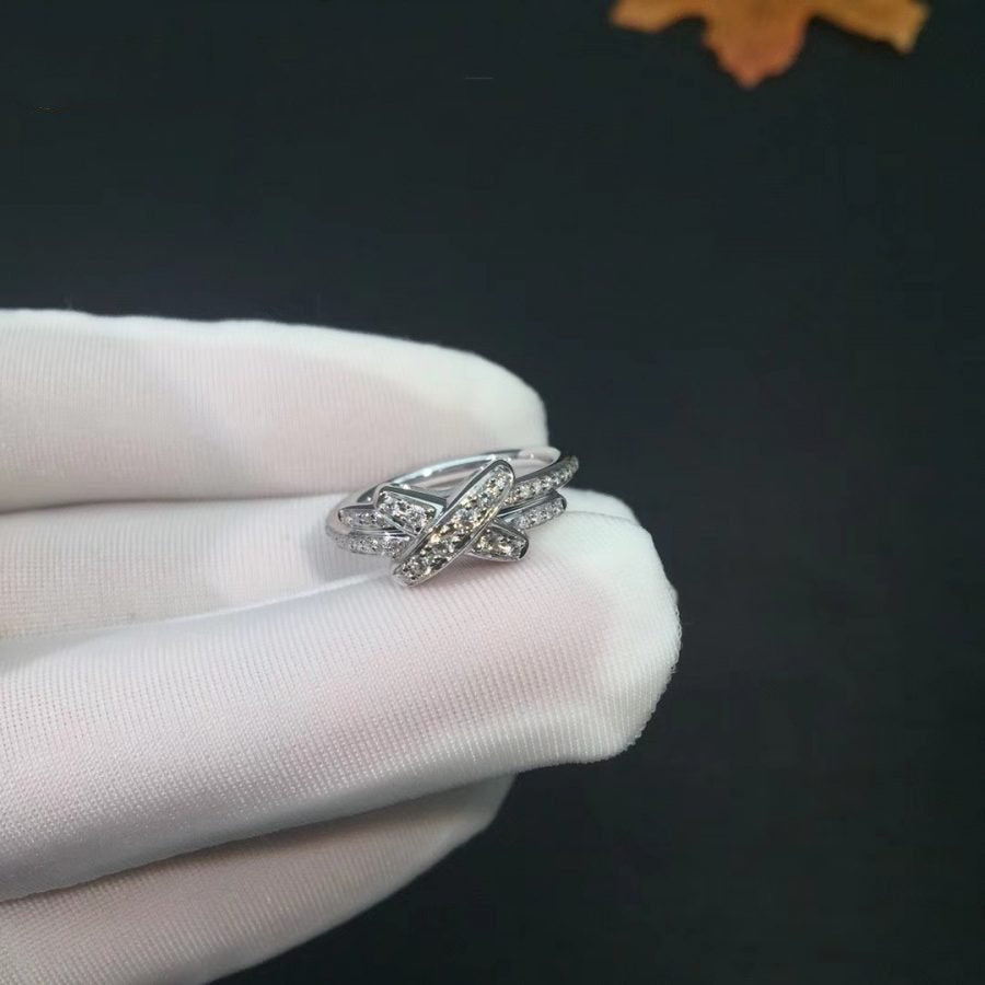 [Marin]JEUX DE SILVER DIAMOND RING