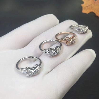 [Marin]JEUX DE SILVER DIAMOND RING