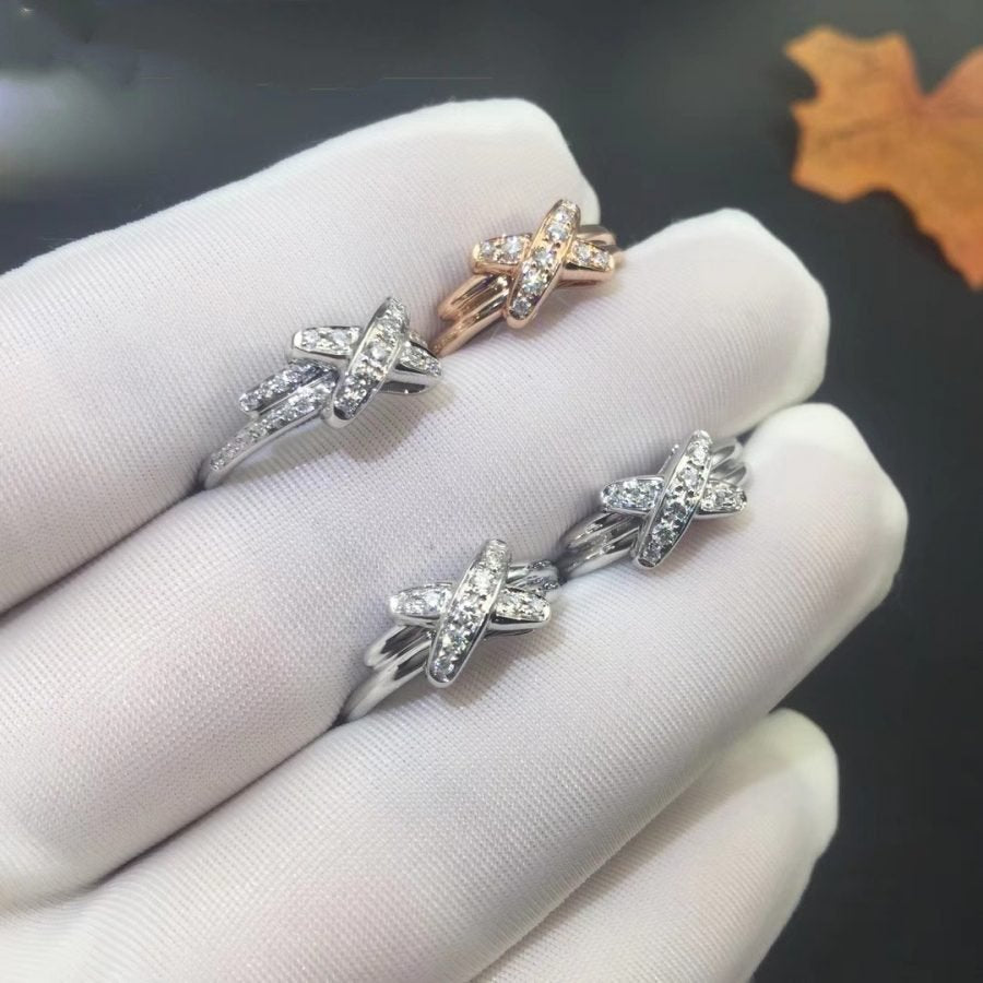 [Marin-Jewelry]JEUX DE SILVER DIAMOND RING
