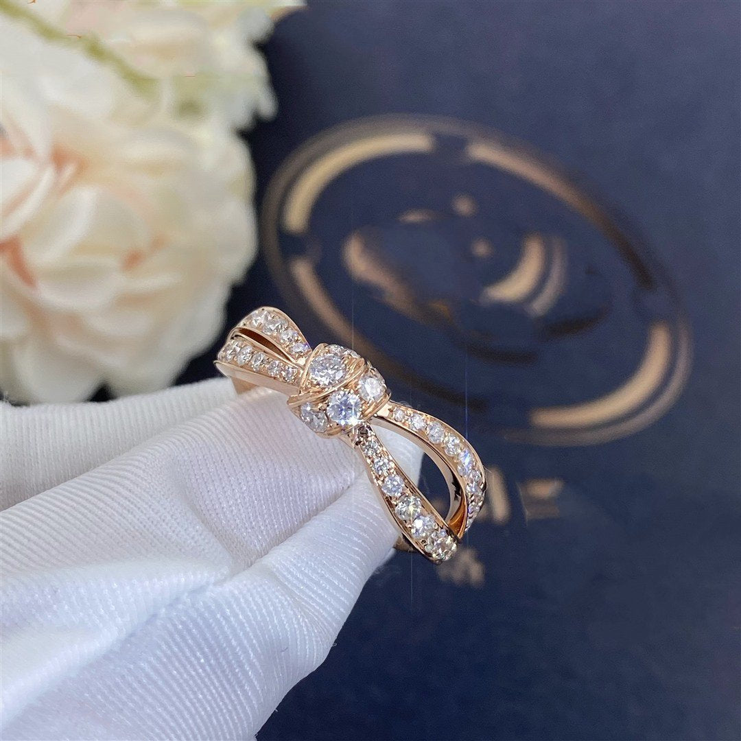 [Marin]LIENS PINK GOLD DIAMOND RING