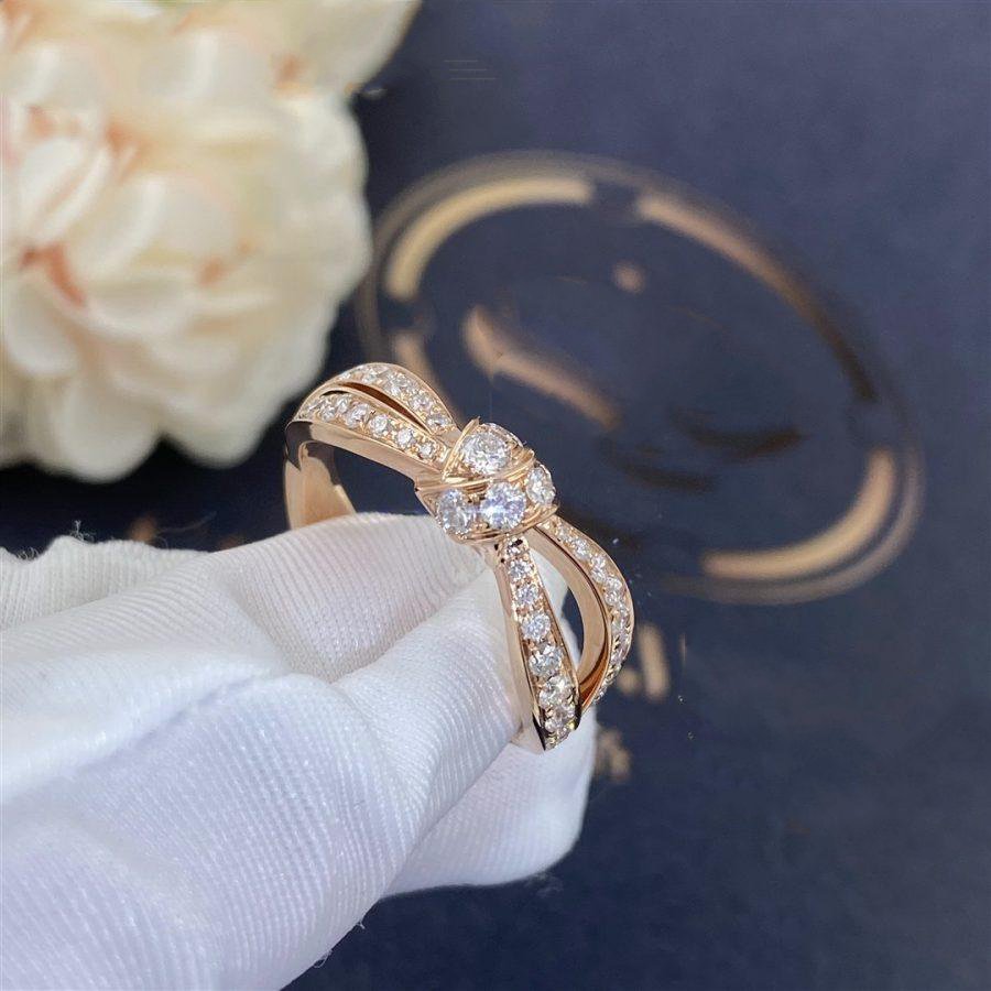 [Marin]LIENS PINK GOLD DIAMOND RING