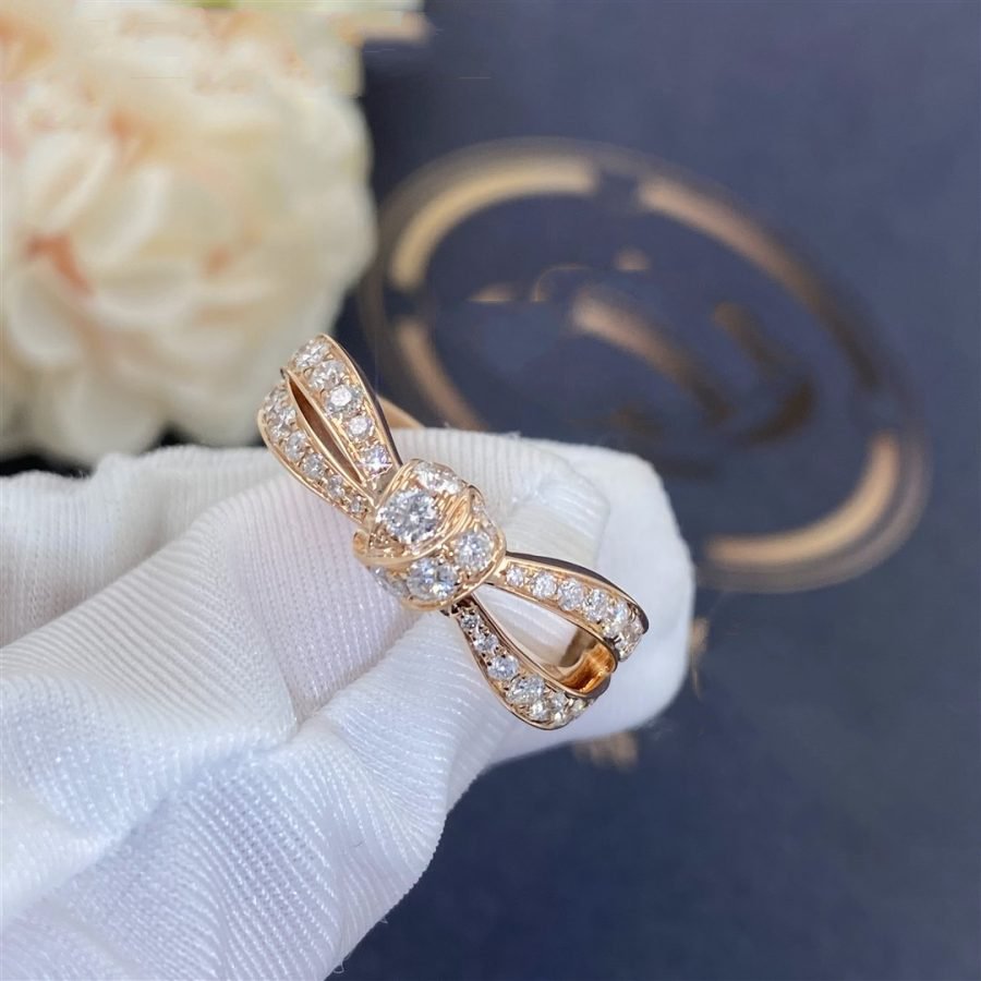[Marin]LIENS PINK GOLD DIAMOND RING