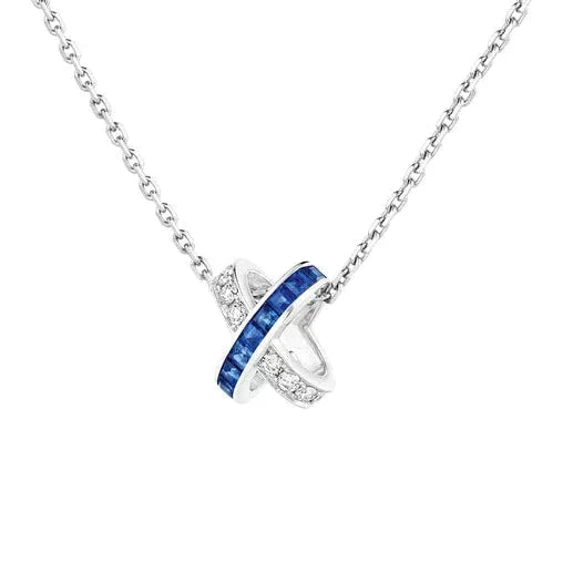 [Marin]LIENS ダイヤモンド シルバーネックレス