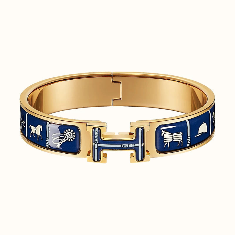[Marin]H COUVERTURES DARK BLUE BRACELET