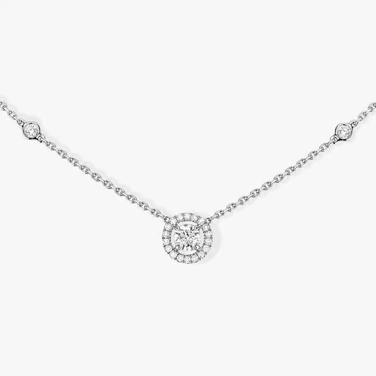 [Marin]Diamond Necklace 0,20ct Brilliant Shape Joy