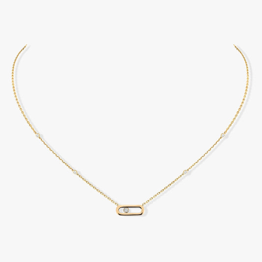[Marin]MOVE UNO DIAMOND NECKLACE