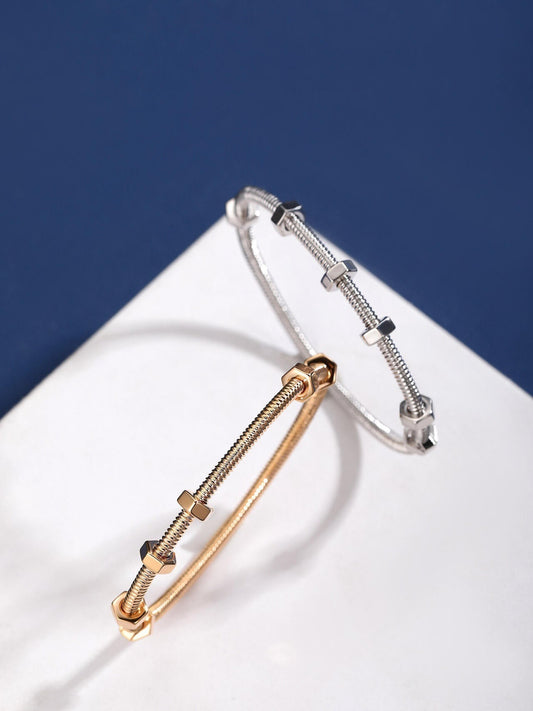 [Marin jewelrys]CT THREADED BRACELET