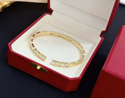[Marin-Jewelry jewelrys]LOVE DIAMOND OPEN  BRACELET