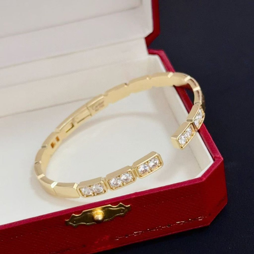 [Marin jewelrys]BRACELET OUVERT LOVE DIAMOND