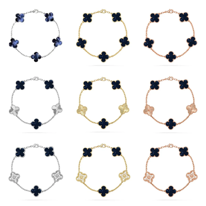 [Marin]CLOVER 5 MOTIF PIETERSITE BRACELET COLLECTION
