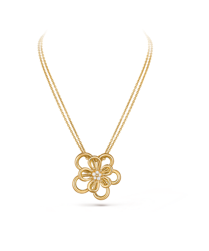 [Marin]Flowerlace Brooch Pendant