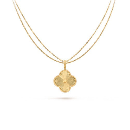 [Marin]CLOVER 25MM ペンダントネックレス ゴールド