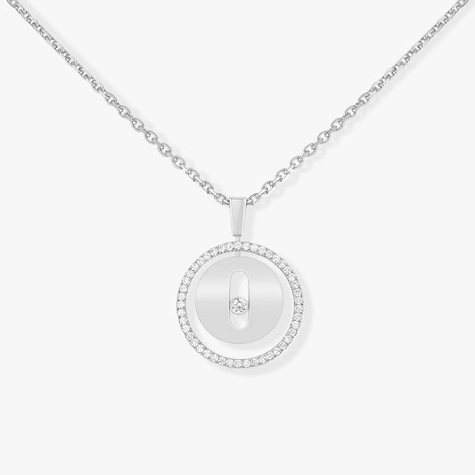 [Marin]Demo MOVE PM NECKLACE SILVER DIAMOND