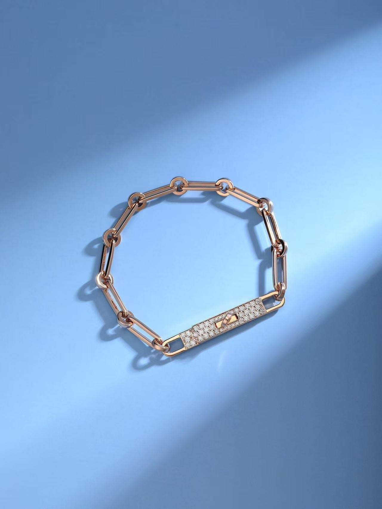 [Marin]CHAINE BRACELET SMALL MODEL DIAMOND