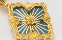 [Marin] B.C.L SMALL SIZE  ENAMEL NECKLACE（Various colors)