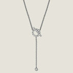 [Marin]FINESSE SILVER DIAMOND NECKLACE