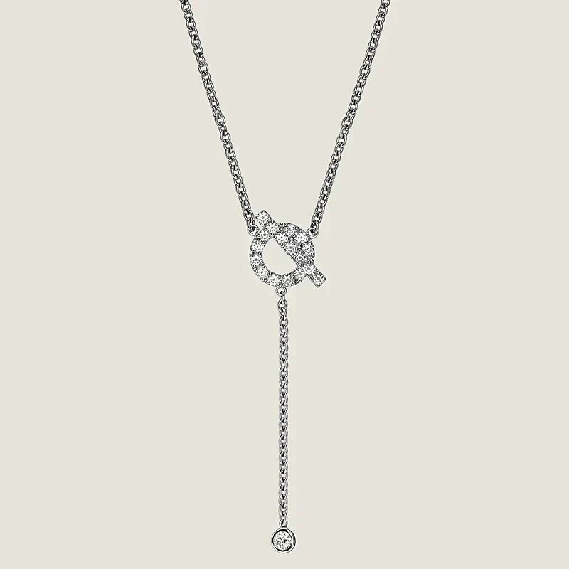 [Marin]FINESSE SILVER DIAMOND NECKLACE