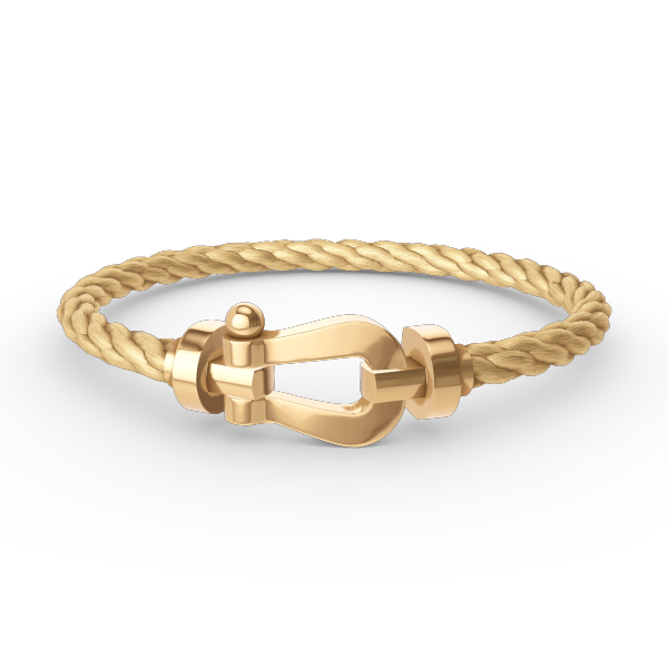 [Marin]FORCE LARGE HORSESHOE NO DIAMOND BRACELET GOLD