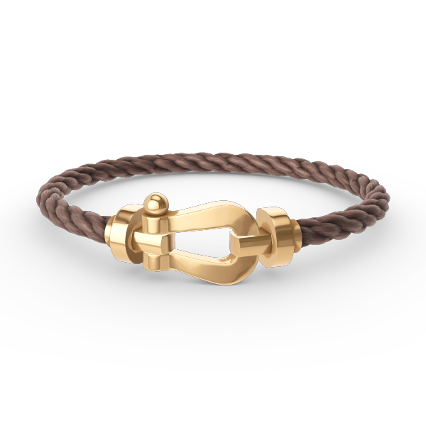[Marin]FORCE LARGE HORSESHOE NO DIAMOND BRACELET GOLD