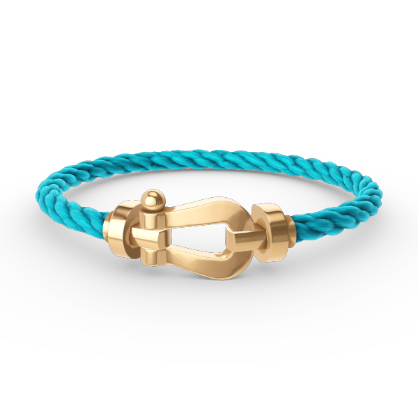 [Marin-Jewelry]FORCE LARGE HORSESHOE NO DIAMOND BRACELET GOLD