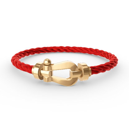 [Marin]FORCE LARGE HORSESHOE NO DIAMOND BRACELET GOLD