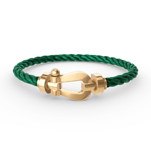 [Marin-Jewelry]FORCE LARGE HORSESHOE NO DIAMOND BRACELET GOLD
