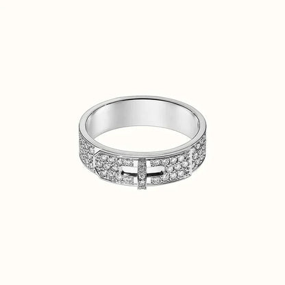 [Marin]KELLY SILVER DIAMOND RING