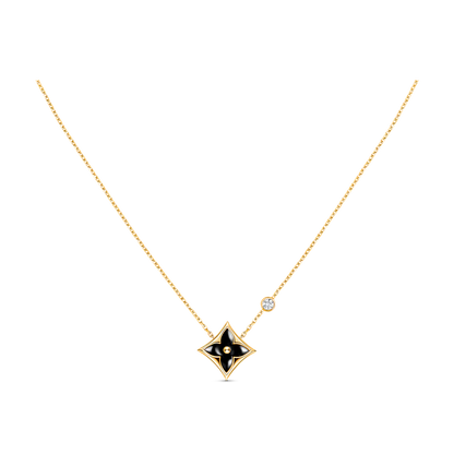 [Marin-Jewelry]STAR BLACK MOP NECKLACE