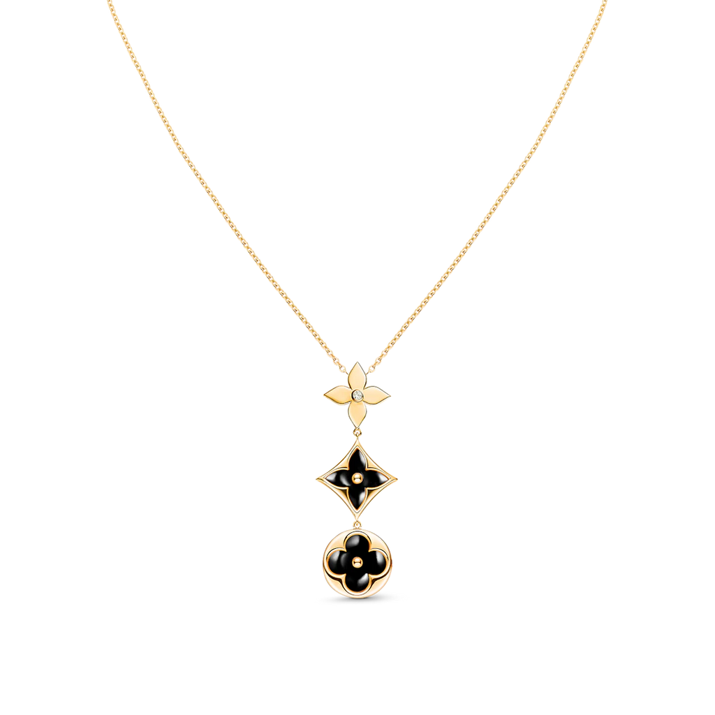 [Marin]COLLIER STAR AND SUN ONYX OR ROSE