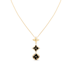 [Marin]COLLIER STAR AND SUN ONYX OR ROSE