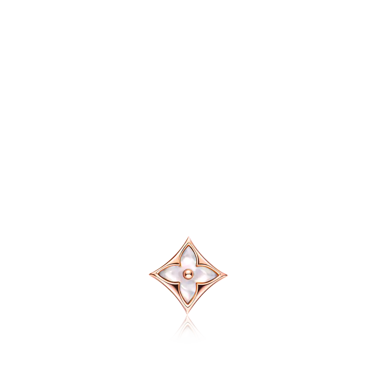 [Marin-Jewelry]STAR MOP PINK GOLD EARRINGS