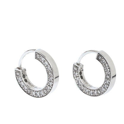 [Marin]LOVE DIAMOND EARRINGS