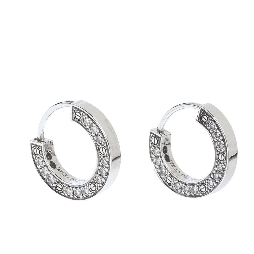 [Marin]BOUCLES D'OREILLES CŒUR EN DIAMANTS