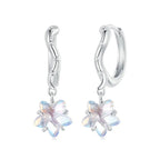 Boucles d'oreilles délicates plaquées or hypoallergéniques pieuvre étoile de mer cadeau