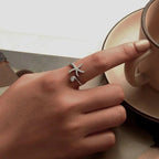 Bague ajustable Étoile de mer simple