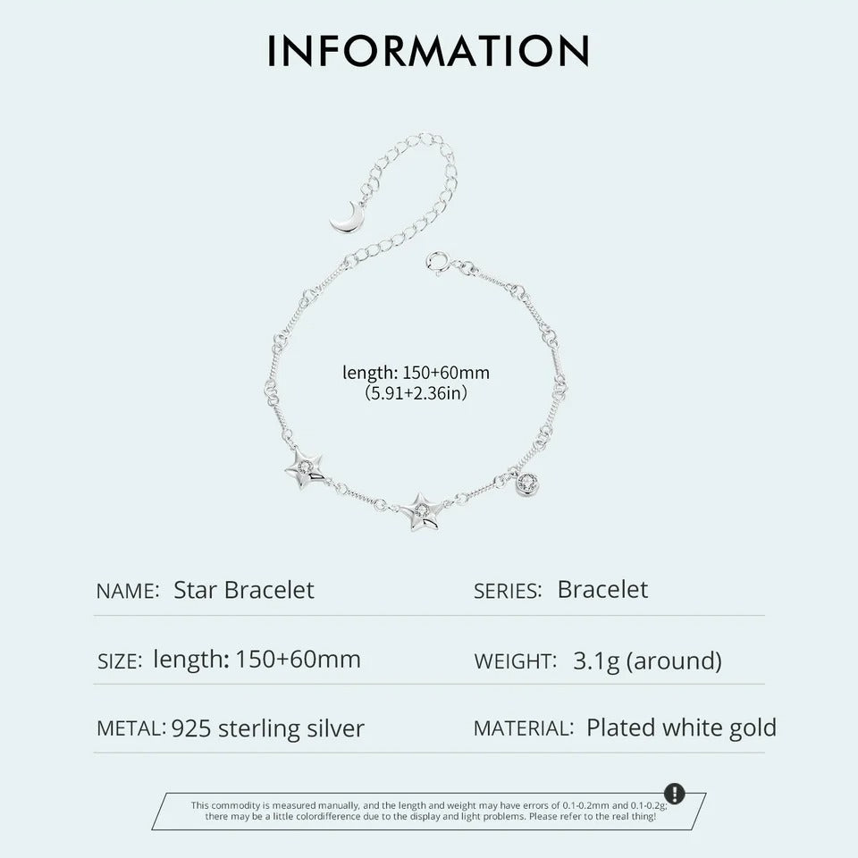 Bracelet de charme à longueur réglable cadeau