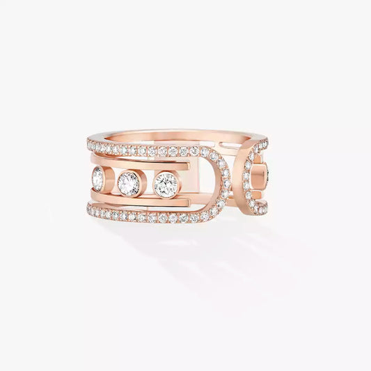 [Marin]Move 10th Diamond Ring in Gold