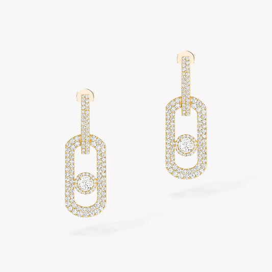 [Marin]So Move XL Pave_-Set Diamond Pendant Earrings