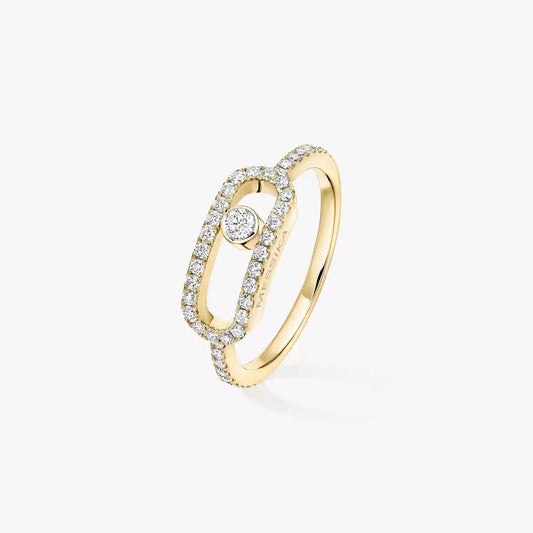[Marin]Move Uno Diamond Ring in Gold