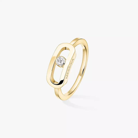 [Marin]Move Uno Diamond Ring in Gold