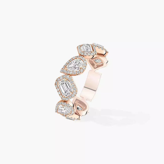 [Marin]Diamond Wedding Ring My Twin
