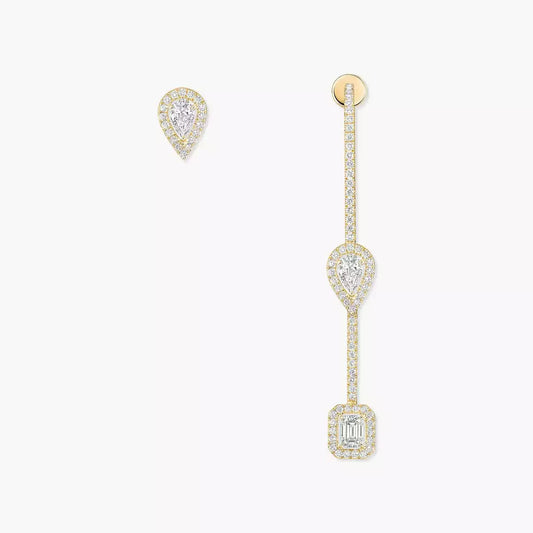 [Marin]Diamond Drop Earrings My Twin