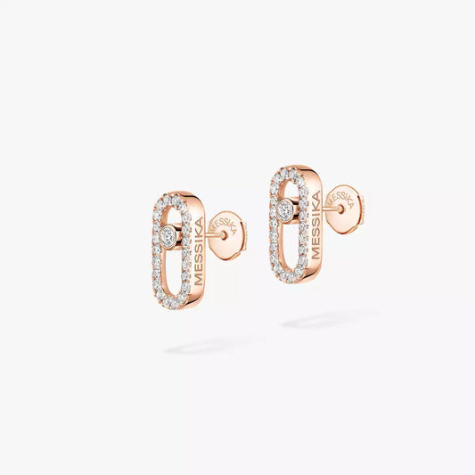 [Marin]Move Uno Diamond Earrings