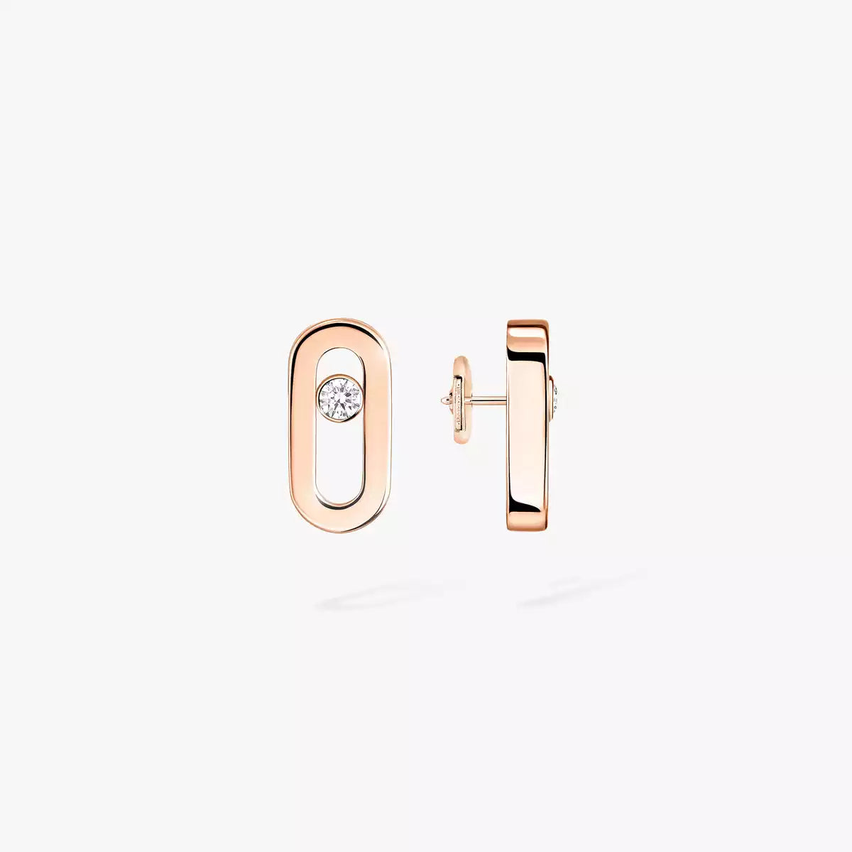 [Marin]Move Uno Diamond Stud Earrings