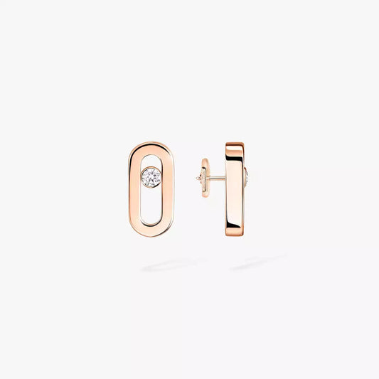 [Marin]Move Uno Diamond Stud Earrings